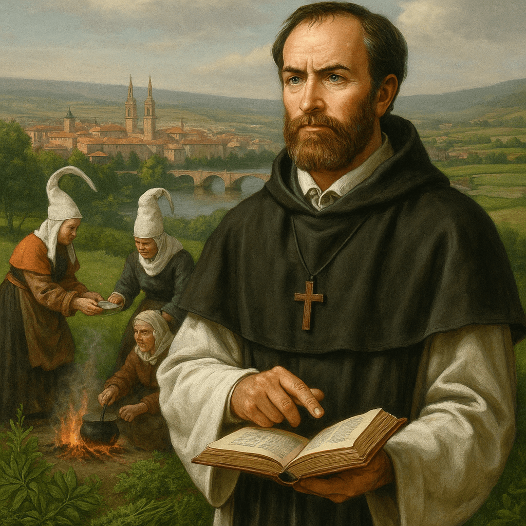 Salazar y Frías con Sorginas