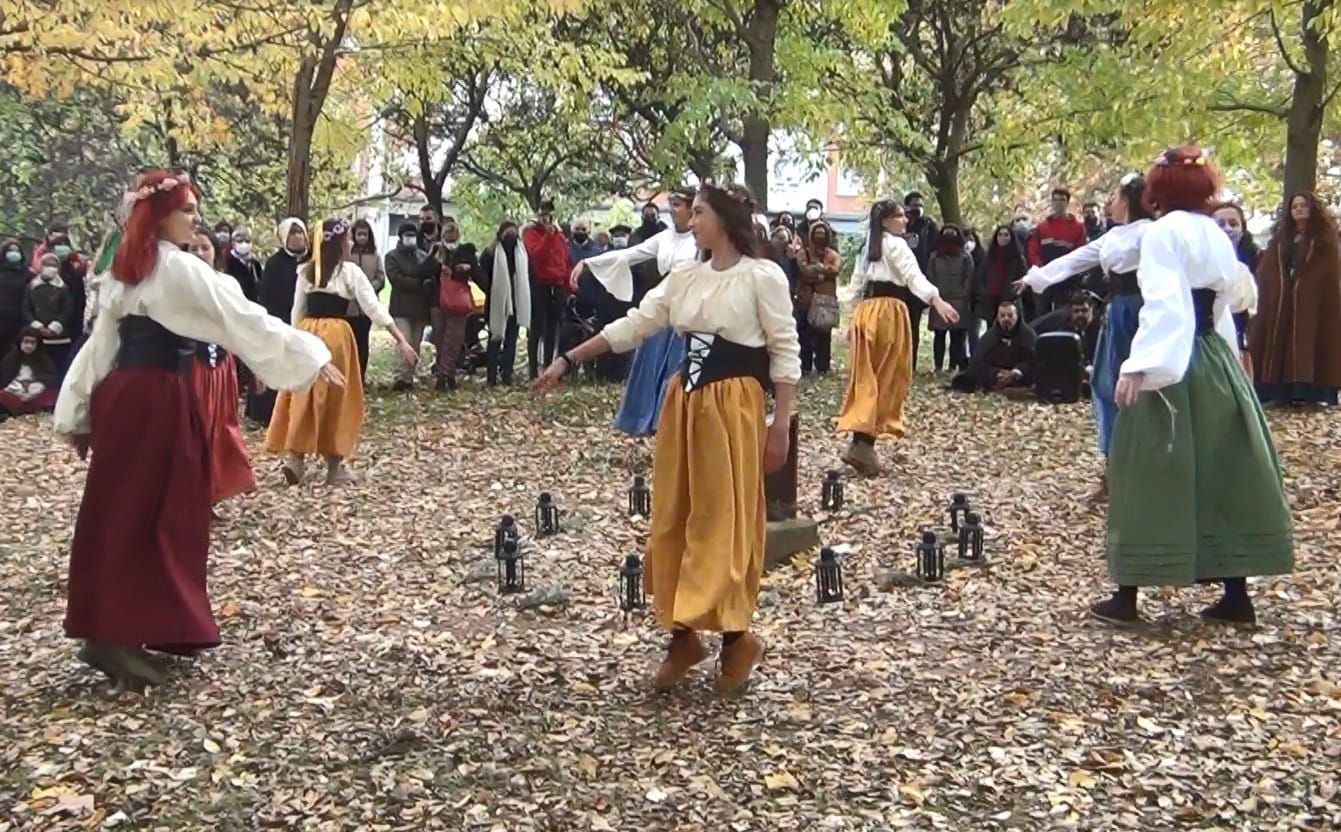 Homenaje en el Bosque de la Memoria