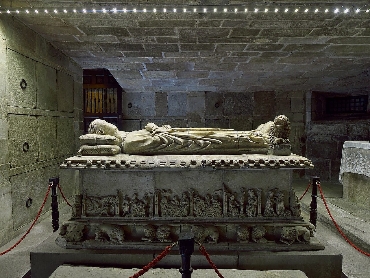 Sepulcro de Pedro Vélez de Guevara en Oñate