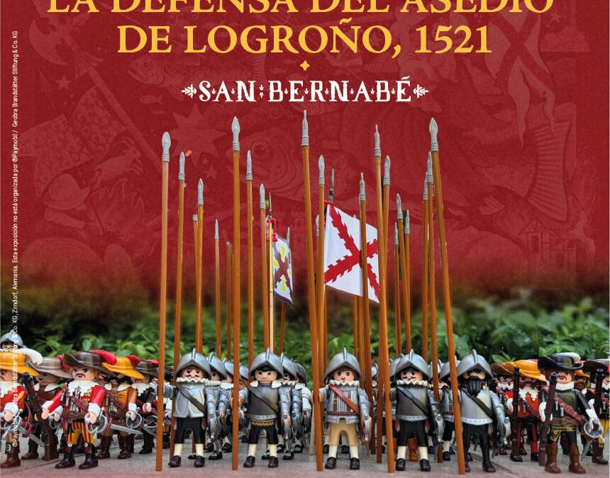 UN DIORAMA HISTÓRICO CON PLAYMOBIL RECREARÁ DURANTE UN MES EL CERCO DE LOGROÑO DE 1521 EN LA PLAZA DE ABASTOS DE LOGROÑO